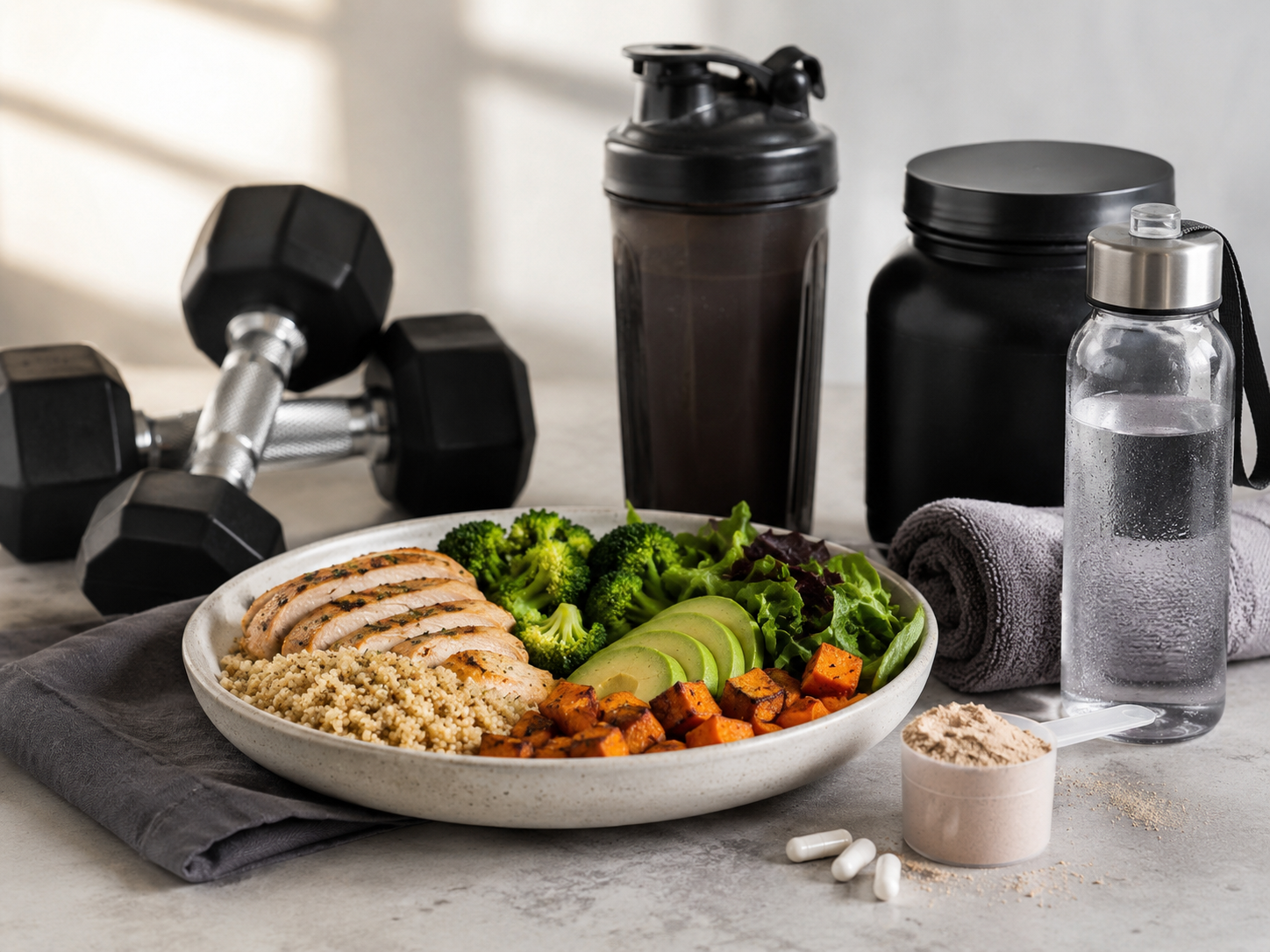 Treino, alimentação e suplementação para performance